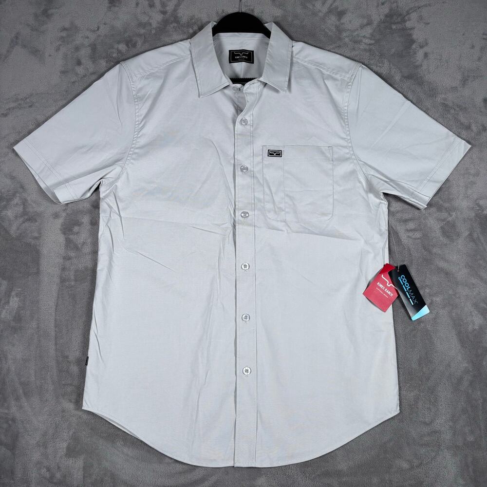 Kimes Ranch Linville Coolmax Button Down Shirt Mens Medium NWT